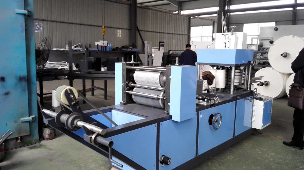 Hot Sales Full Automatic Facial Napkin Tissue Paper Making Cutting Packing Machine with Factory Price