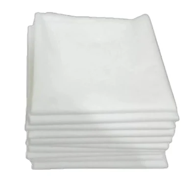 Lingettes nettoyantes non tissées en pâte de bois et polyester Spunlace pour usage industriel et commercial