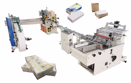 Machine à emballer entièrement automatique pour serviettes en papier
