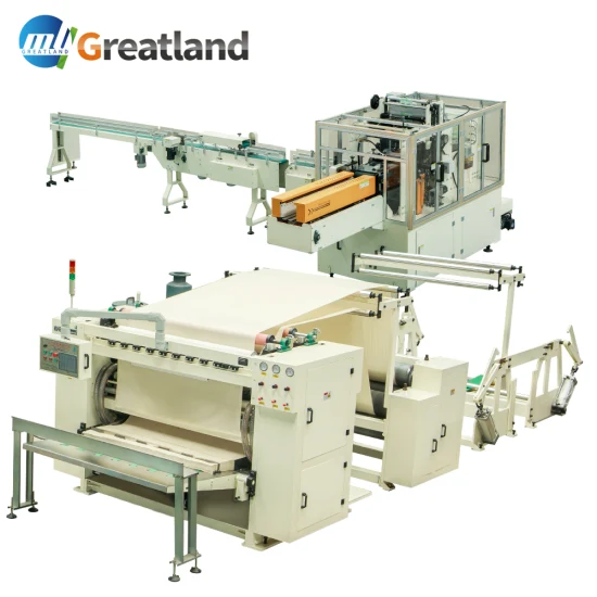 Machine de fabrication de papier de soie faciale automatique CE 10L avec fonction de gaufrage à vendre
